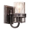 Kalco Vintage Iron Bexley One Light Bathroom Sconce 2891VI